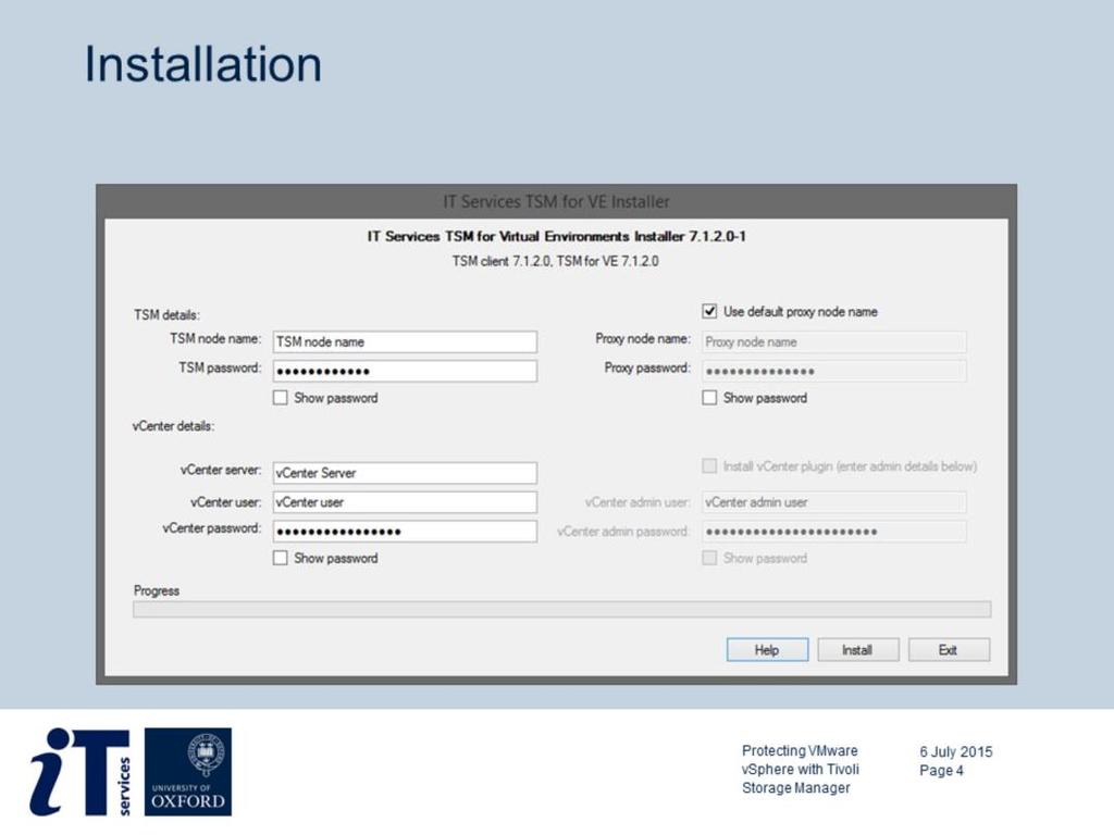 Custom HFS installer that wraps around the IBM installer and provides a default configuration.