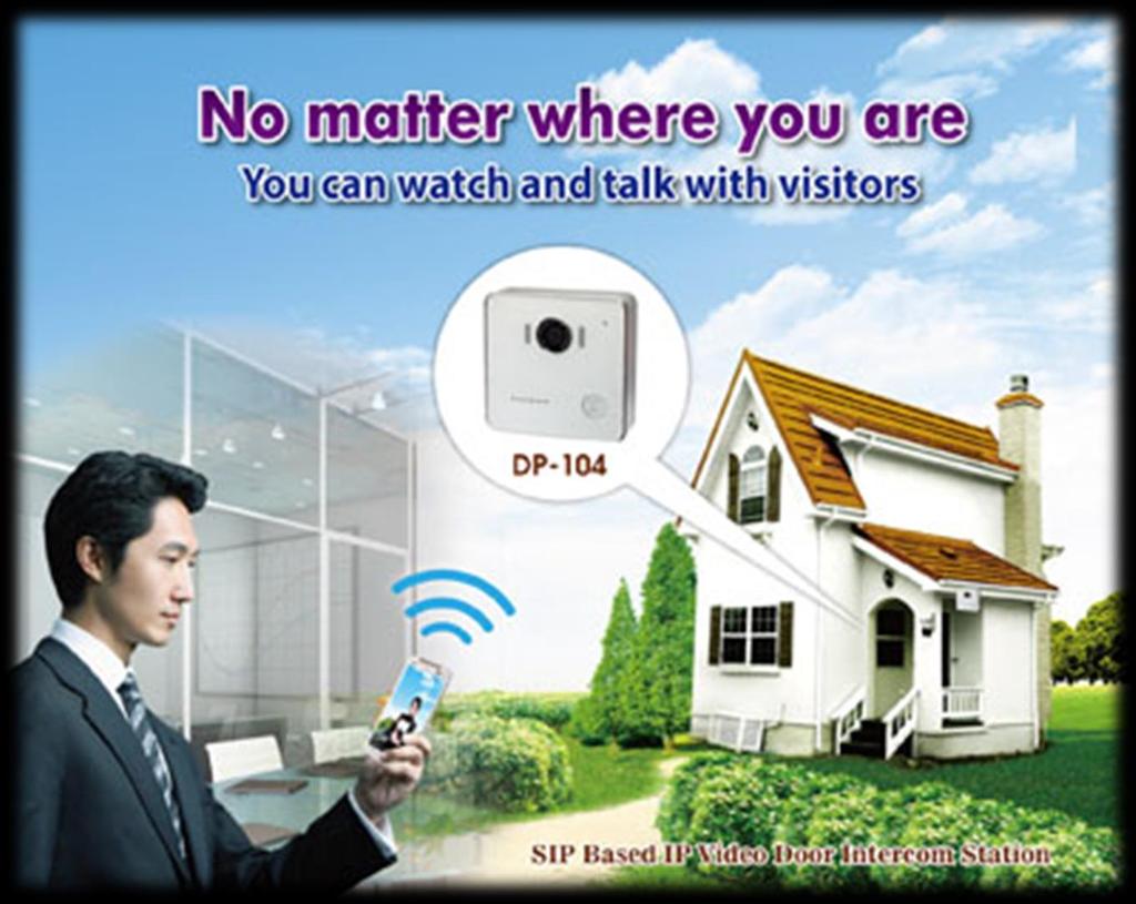 WELCOME Congratulations on purchasing the VBell DP-104 SIP IP Video Door Phone. This door phone is suitable for all your business, and home, door entry communication needs.