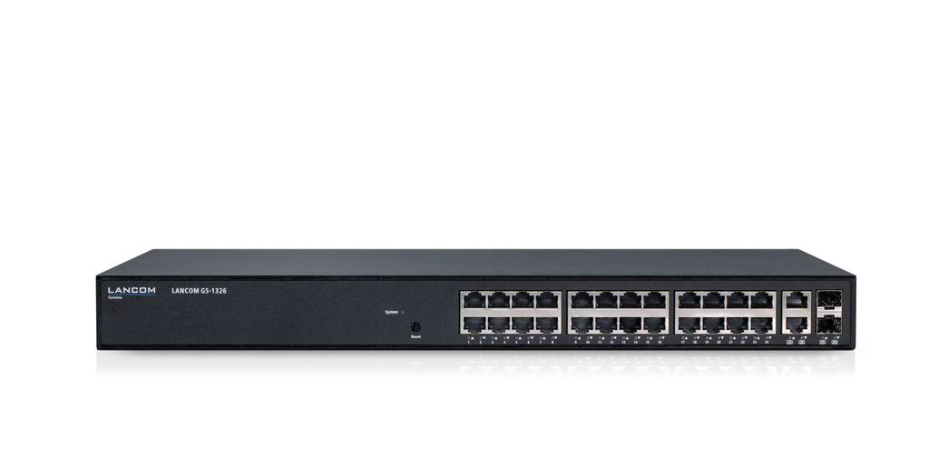 Switches Websmart 26-port Gigabit Ethernet Switch for cost-effective networks The websmart switch is the ideal choice for networks in small and medium-sized businesses.
