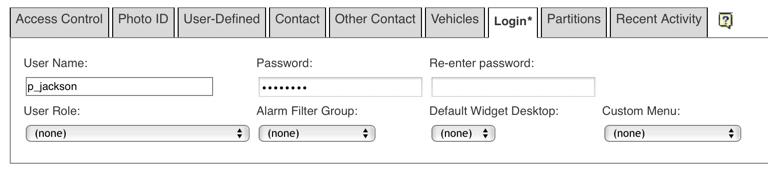 Assigning User- Roles and Permissions When creating or editing Person records