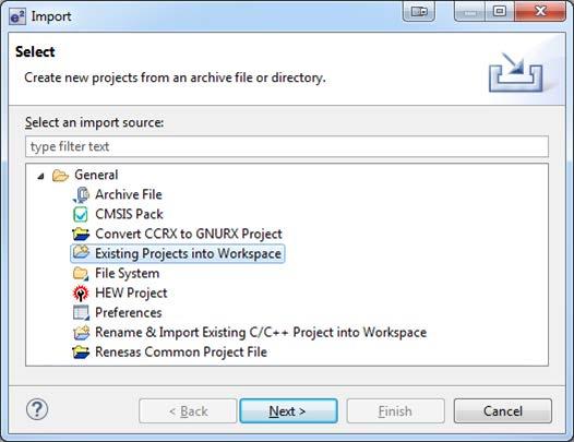 5. In the Import dialog box shown in Figure 2.