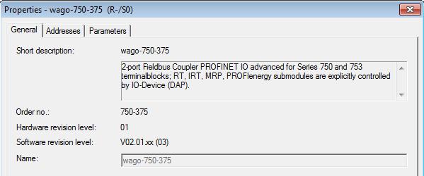 4 Fig. 104 Screenshot of activation of advance settings 750-375 4.3.1 Advanced Settings Slot 0 / Device Properties By selecting slot 0 in the hardware configuration (Fig.