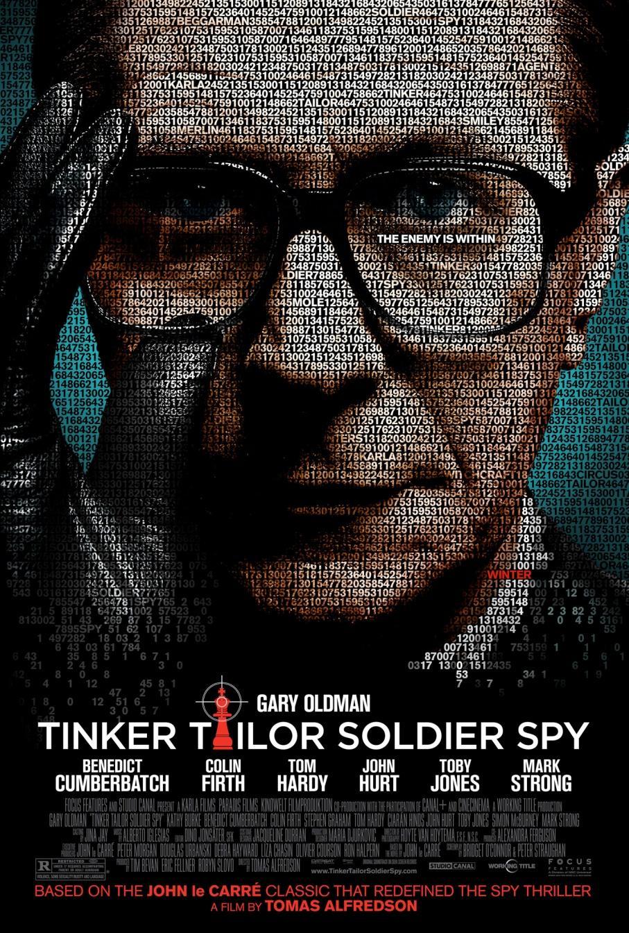4. Tinker Tailor Soldier Spy Directed by Tomas Alfredson, based on the book by John le Carré. Score by Alberto Iglesias.