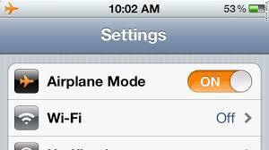 Airplane Mode Airplane mode is a setting on your phone that lets you turn off the cellular connection, Wi-Fi, FM radio, and Bluetooth on your phone simultaneously.