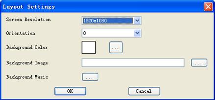 Starting Program Works Setting the Layout When you create a new program by clicking on the toolbar, the Layout Settings dialog box will open.