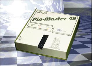Pin-Master 48 Everything you need from a development programmer Device Types Over 8750 device types Includes 3V parts EPROMs, EEPROMs, FLASH EPROMs and Emulators up to 48 pins PLDs and FPGAs