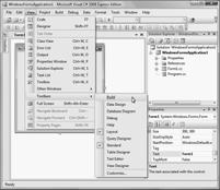 13 14 2.3 Menu Bar and Toolbar 2.3 Menu Bar and Toolbar Commands for managing the IDE are contained in menus on the menu bar of the IDE (Fig. 2.7).