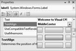 Create a Simple Program The Font dialog (Fig. 2.39) allows you to select the font name, style and size. Under Font, select Segoe UI.