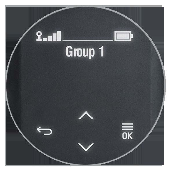 SIMPLE CONTROLS EASY TO USE White OLED Display Touch Screen User