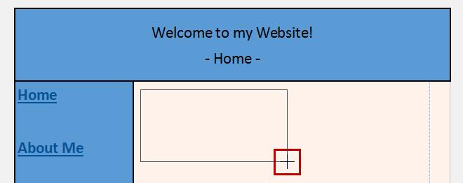 Adding Text to your Website Text boxes will be used in order to manage the spacing and placement of text within your website.