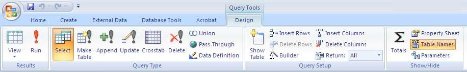 Access - Introduction to Queries Part of managing a database involves asking questions about the data. A query is an Access object that you can use to ask the question(s).