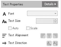 Editing Text, Modifying Text Field Properties, Deleting a Text Field You can edit the text in a text field, modify the properties (size, angle) of the text field, and delete a text field as required.