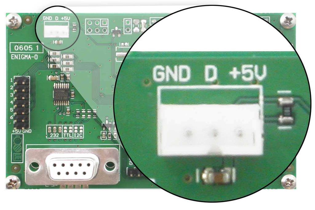 2.5 Dallas 1-Wire Bridge In addition to the six general purpose outputs the LK204-25 offers a Dallas 1-wire bridge, to allow for an aditional thirty two 1-wire devices to be connected to the display.