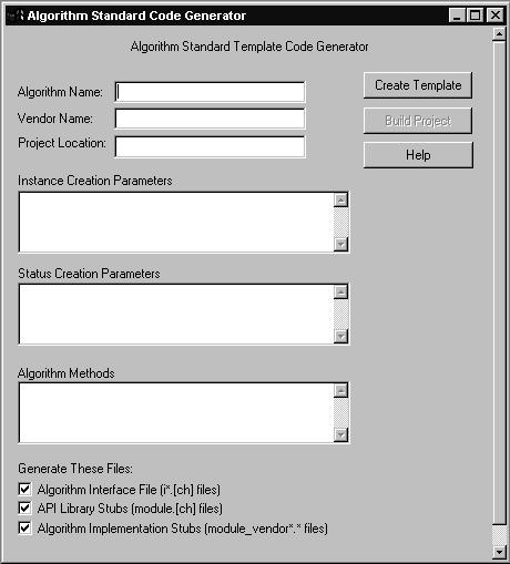 Resources for Algorithm Writers 8.2 Resources for Algorithm Writers By following these steps, you generate the files needed to create expressdsp-compliant algorithm interfaces.