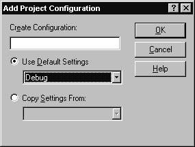 Selecting a Project Configuration / Building Projects From the Command Line Add a New Project Configuration Step 1: Step 2: Select Project Configurations, or right-click on the project s filename in
