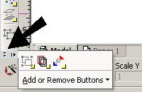TurboCAD Pro Getting Started Guide 7. Use the reference point to move the objects to the right. Note that the move cursor now has a + symbol, indicating that you are in copy mode. Points and Curves 1.