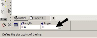 By default, the Inspector Bar is located immediately below the drawing window.