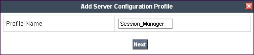 and trusted domains. In the sample configuration, separate Server Configurations were created for Session_Manager and PAETEC. 7.1.5.