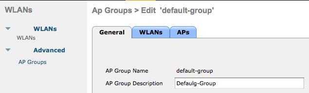 Default AP-Group Network