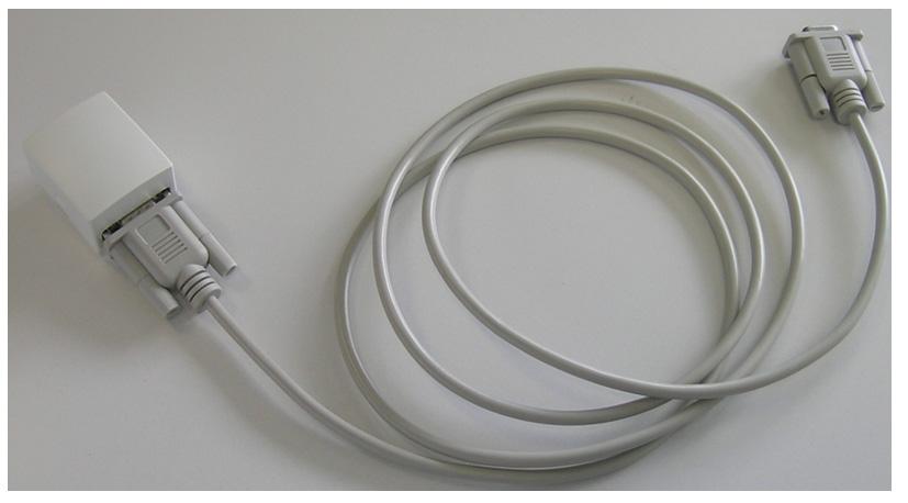 1MRS755869 REF 542plus 15. Connection to PC 15.1. Infrared (IrDa) to RS232 converter cable A special cable with an optical infrared (IrDa) interface is needed to connect REF 542plus to a serial port of a PC.