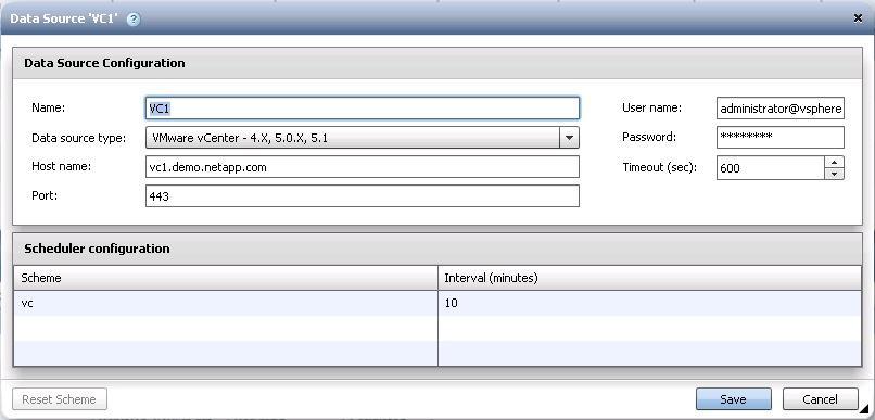 4. In the New Data Source dialog box, select the required data source type and enter the user name or the IP address in the Host Name field. 5.