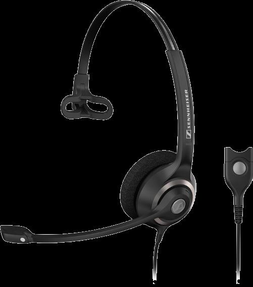 Corded Headsets SC230 Monaural, Noise-Cancelling Call Center Headset Noise cancelling microphone ActiveGard hearing protection CircleFlex technology provides an instant, custom fit Can directly