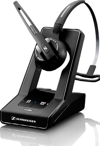 Wireless Headsets SD Office Convertible Wireless Headset - DECT Headset Premium design crafted for best comfort Sennheiser HD voice clarity wideband sound for natural listening experiences High