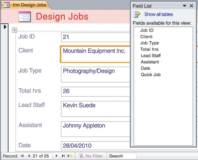 Forms & Reports 4 Streamlining Data Entry with Forms A form is an interface tool used to help simplify the process of viewing and editing table data, and can contain buttons and controls to help