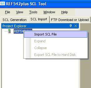 REF 542plus 1MRS756342 Fig. 6.1.3.-2 Importing SCL File A070280 3.