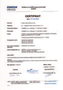 ISO 9001:2008 EN ISO 3834-3 EN ISO 15085-2 References Supplier for Bombardier