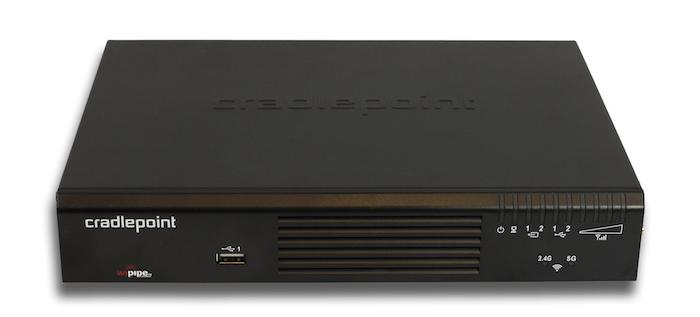 Cradlepoint AER 2100 Specifications The All-in-One, Cloud-Managed Networking Platform for the Distributed Enterprise Figure 1: front view The Cradlepoint AER 2100 is the first in a new generation of