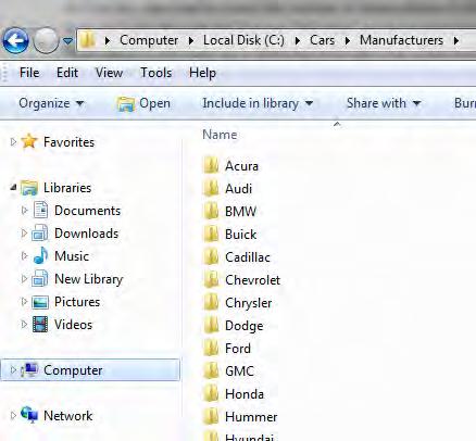 Folder or Directory DLCREATEDIR DCREATE X md Creating Multiple Folders or Directories