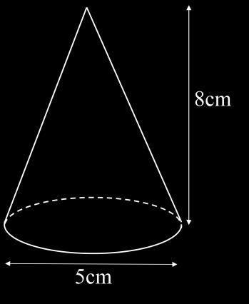 (ii) Pyramids Cone Square-based Tetrahedron Volume = x ase rea x height Find the volume for