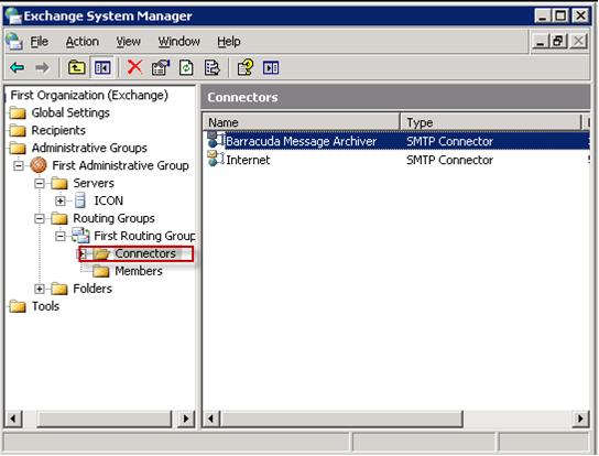 Set up Message Routing for Journal Contact Use the following steps to route messages specified for the Journal Contact on Microsoft Exchange Server 2003. 1.