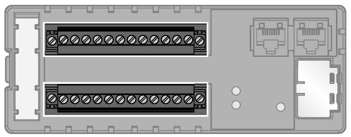 Terminal assignment Ethernet Fieldbus cable (example): RJ45S-RJ45S-441-2M (ident no. 6932517) or RJ45-FKSDD-441-0,5M/S2174 (ident no.