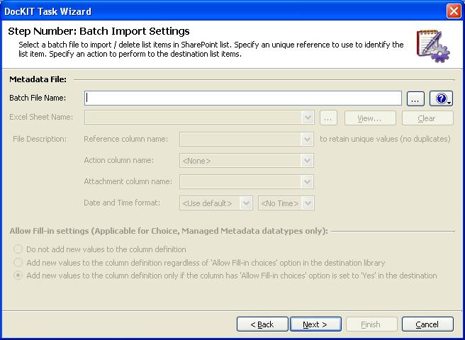 Chapter-8- Import metadata to all SharePoint Lists (Batch File Mode) 8.