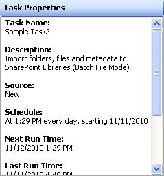 Chapter 3-DocKIT Features selected task in the Task List pane. The remaining panes will change their content based on the selected task. Total task count will be displayed at the top of the banner.