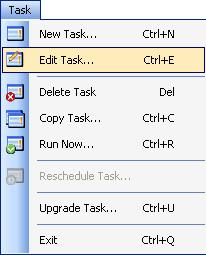 Chapter 3-DocKIT Features 3.4 Edit an existing Task Edit Task To edit an existing task: 1) Select a task in the Task List pane. 2) Click Edit Task from DocKIT main screen.