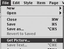 Quark 7 users Once the images have been placed on the page, Quark 7 users can change the images to Grayscale Mode or CMYK Mode.