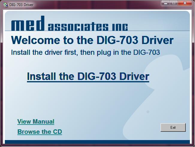 CHAPTER 2 INSTALLATION INSTRUCTIONS 1. Insert installation CD into CD-ROM drive, close CD-ROM drive. 2. Choose to run AutoRun.exe, if prompted. 3.