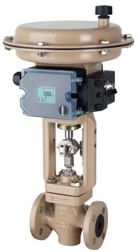 Data Sheet T 8394 EN Series 3725 Type 3725 Electropneumatic Positioner Application Single-acting positioner for attachment to pneumatic globe and rotary valves.