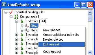 Enter name for rule set 2. Select the rule Secondary 1 profile from the Available rules list. 3.