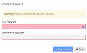 a. New password: Password015 b.