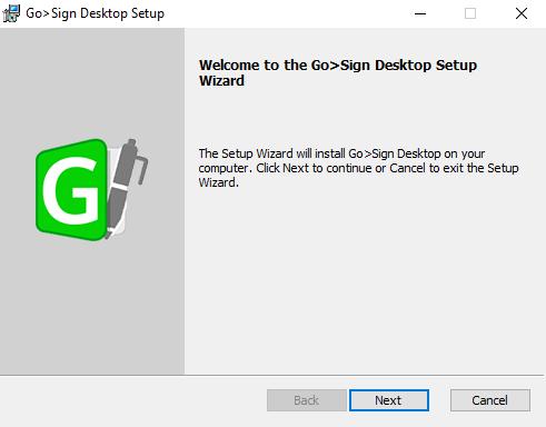 4 Deployment Options There are two deployment options available for ADSS Go>Sign Desktop: Manual rollout Remote Installation using Group Policy 4.