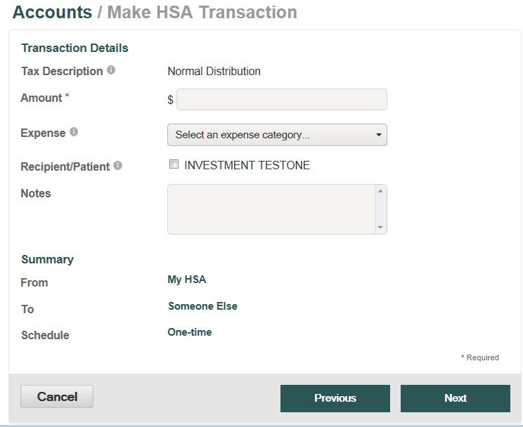 Payment Transaction Details Enter the amount, category of the