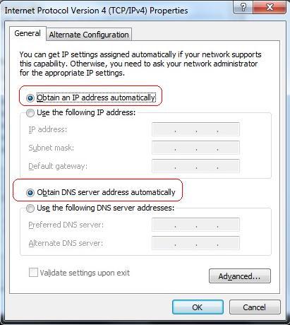 7. On the Local Area Connection Properties dialog box, click OK. Windows XP/2000 1. Right-click My Network and then select Properties from the shortcut menu.