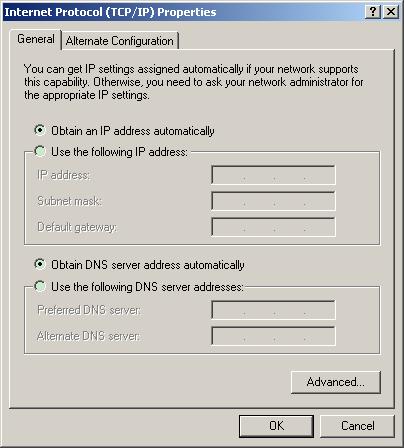 4. On the Local Area Connection Properties dialog box, click OK.