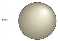 NON-CALCULATOR QUESTIONS 23. The diagram below represents a sphere.