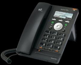 Alcatel IP Corded Phones ALC-ATL1409451 ALC-ATL1409444 ALC-ATL1415537 ALC-ATL1414653 ALC-ATL1414660 ALC-ATL1415551 Alcatel Temporis IP100 - "1 SIP