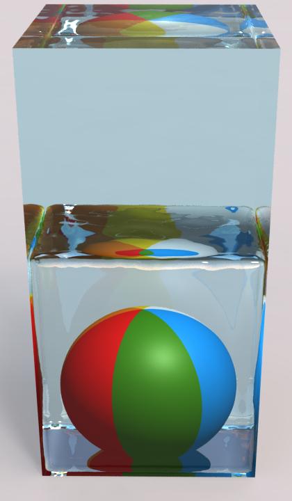 0 (blue), µ = 250 (green) and µ = 500 (red) roll in a half-pipe. Please note that we used the same friction coefficient for contacts between the duck and the sphere in all three simulations.